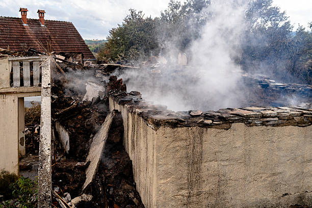 Professional Emergency Fire Cleanup technician working in Bridgeport, PA